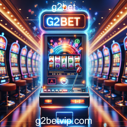 A Emoção das Slot Machines no g2bet